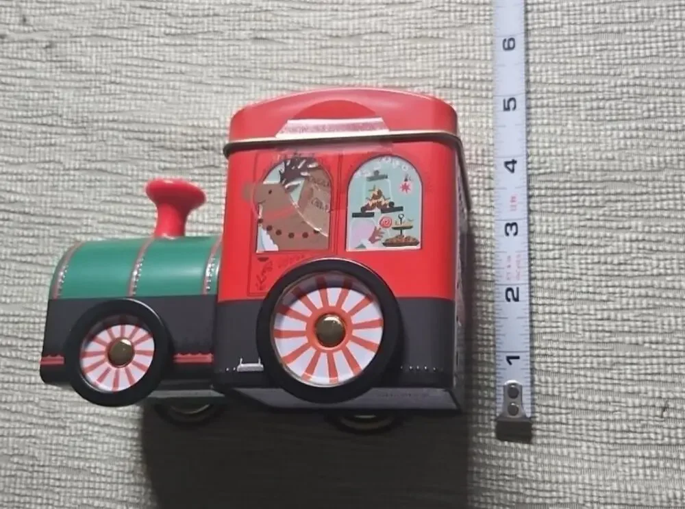 New Marks And Spencer Christmas Hot Chocolate Train Tin M&S Empty